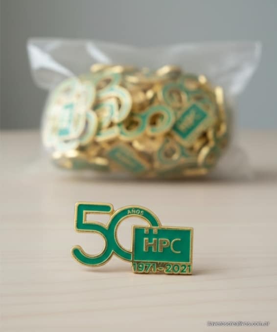 Pin 50 Aniversario HPC Mar del Plata