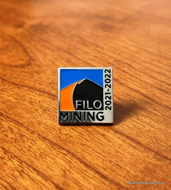 Pins para empresa minera Filo Mining